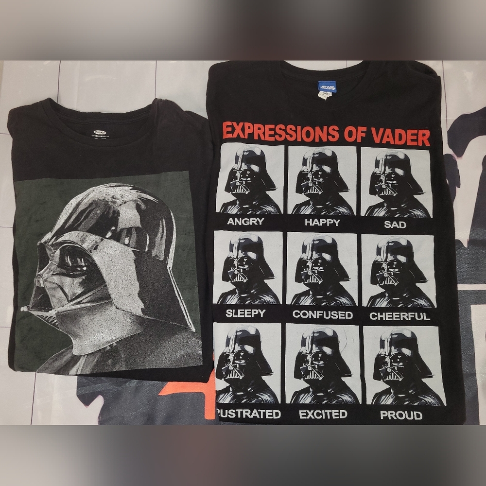 2for1 Star Wars Medium Bundle: Darth Vade Profile Pic+Vader Expressions, Medium!
